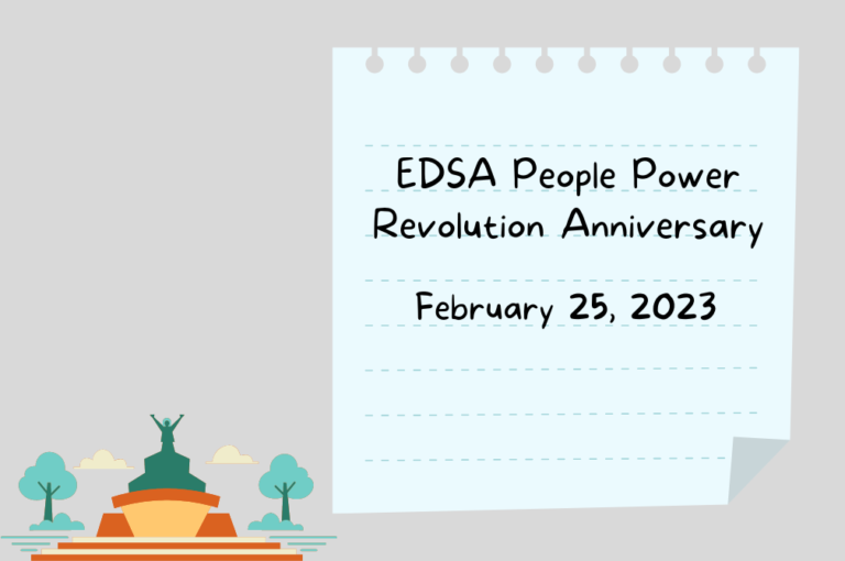 EDSA People Power Revolution Anniversary Bulacan Agricultural State